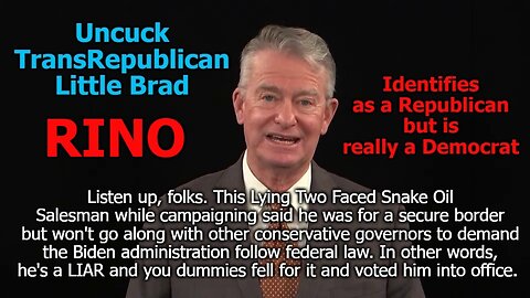 Uncuck TransRepublican Little Brad