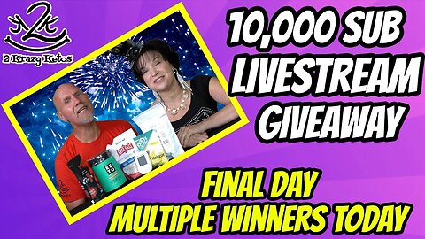 10k giveaway - Final Day - We have multiple winners today