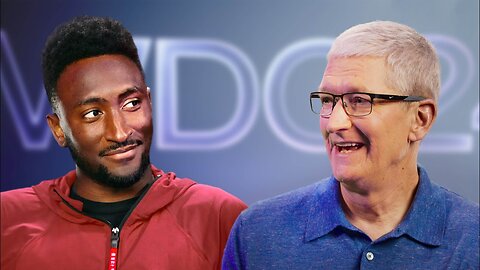 Talking Tech and AI with Tim Cook! | Marques Brownlee