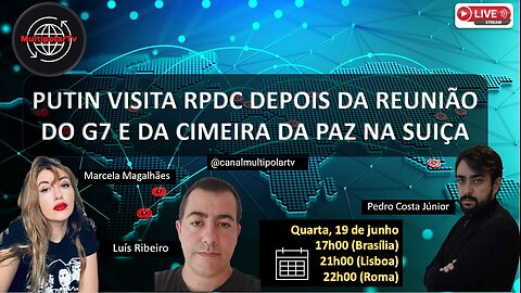 Pedro Costa Júnior - Putin visita RPDC