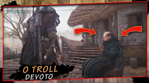 Assassin's creed valhalla, puzzlu do troll devoto | super dica