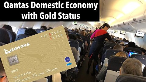 What are domestic flights in Australia like? (with QANTAS Gold card)