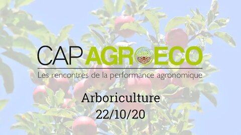 Cap Agro Éco 3/4 - Arboriculture - Après-midi en extérieur !