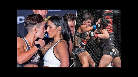 One Of The Craziest Womens MMA Fights In EFC History Lino vs Zouak