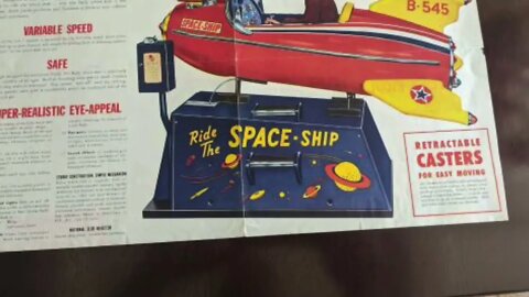 The First Bally Space ship is OFF THE HOOK!