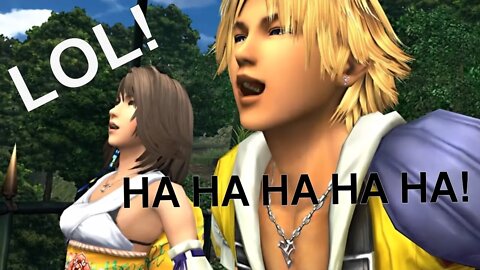 Tidus and Yuna LAUGH OUT LOUD (Final Fantasy X HD Remaster - PS4)