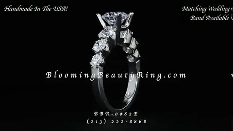 BBR 0082E Engagement Ring With Optional Wedding Band