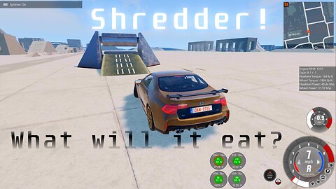 Shredder Destruction! - BeamNG