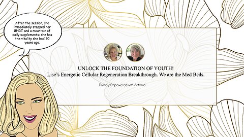 #20 Unlock the Foundation of Youth: Lise’s Energetic Cellular Regeneration Breakthrough.