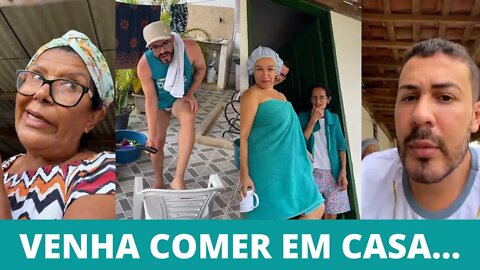 CARLINHOS MAIA NA TRETA COM PAULO CECINHA E MADALENA | MARIA CHAMANDO CARLINHOS PRA COMER EM CASA