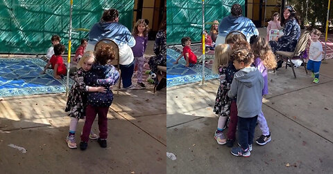 Children Hug Classmate Whose Twin Remains in Hospital: ‘Pure Hearts’