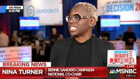 Nina Turner "Mike Bloomberg Is NOT Building A Movement! He's NOT Talking To The People!"