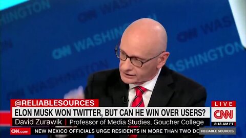 CNN's David Zurawik On Elon Musk Buying Twitter: It's 'Dangerous'