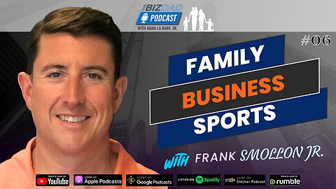 Reel #1 Episode 6: Insights on Family, Business, and Sports with Frank Smollon