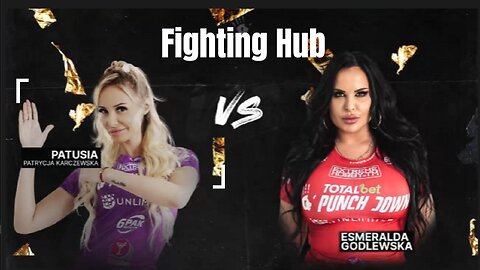 CELEBRITY FIGHT! Esmeralda vs. Patusia | FIGHTINGHUB 5 Ultimate Super Slap Fighting Championship