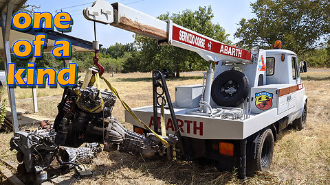 1972 FIAT 616 Abarth Wrecker