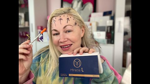 DIY Live Forehead Lift with Miracle L from Acecosm.com | Code Jessica10 Saves You Money!