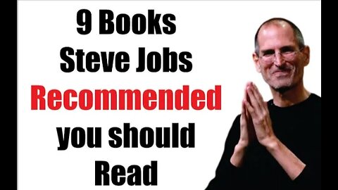 9 Books Recommended by | Steve Jobs | Life changing |