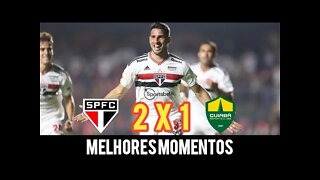 SÃO PAULO 2 X 1 CUIABÁ | MELHORES MOMENTOS (COMPLETO) BRASILEIRÃO