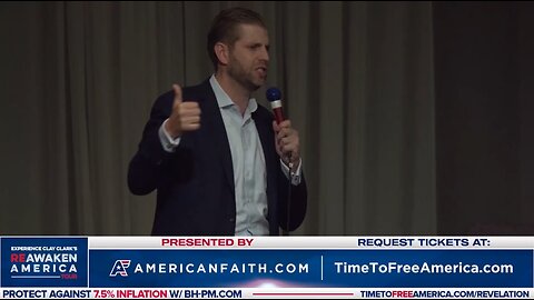 Eric Trump | "We Gave 150 Billion To A Country That Chants Death To America"