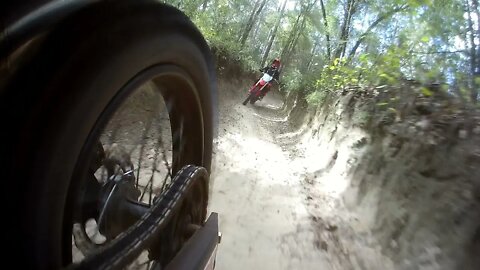 Croom OHV Park, Brooksville Florida SW Corner track run from 3 camera setup Apollo 250rx