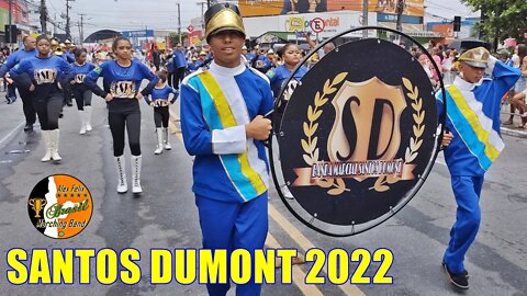 BANDA MARCIAL SANTOS DUMONT 2022 NO DESFILE CÍVICO 2022 - BAIRRO DE MANGABEIRA - JOÃO PESSOA 2022