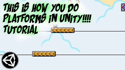 Unity Platformer tutorial