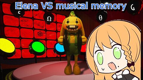 vtuber Elena Yunagi vs musical memory - poppy playtime 2