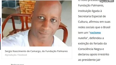 NOVO MITO ? Presidente da Fundação Palmares diz que escravidão foi BENEFICA