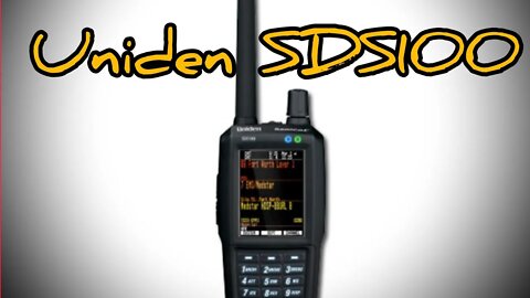 Uniden SDS100 Police Radio Scanner - Great and easy to use