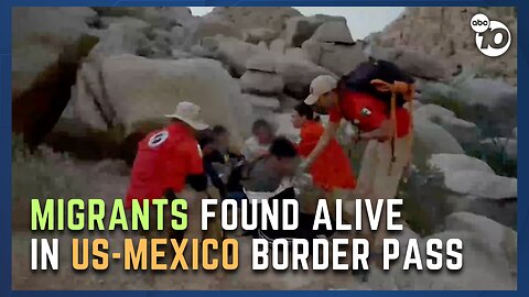 Five migrants found alive in mountain pass