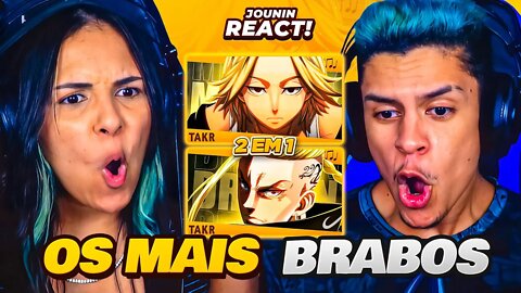 2 EM 1 TAKERU | INVENCÍVEL - Mikey ft. Raid & TIPO UM DRAGÃO - Draken | [React Rap Nerd] 🔥