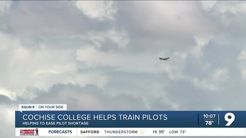 Cochise College flight training easing pilot shortage