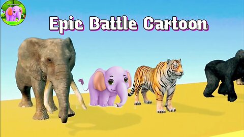 Teacher 3D Choose The Right Drink Game Elephant, Tiger, Gorilla, Scary Max Level Squeeze