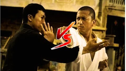 Ip man vs Japanese matial arts fight scene