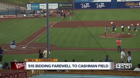 Las Vegas baseball fans saying goodbye to Cashman Field