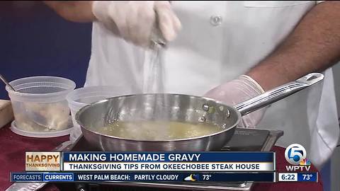 Thanksgiving Tips: Making homemade gravy