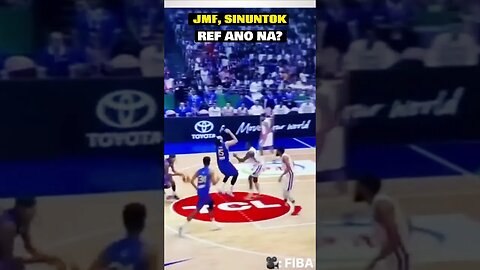 JuneMar Fajardo ng Gilas SINUNTOK sa SIKMURA! 🥊#fibawc #gilaspilipinas