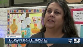 Valley art teacher helps clothe, feed students in need