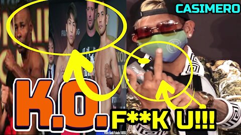 CASIMERO GIVES DIRTY FINGERS TO DONAIRI, RIGONDEUAX, & INOUE MUST WATCH..!