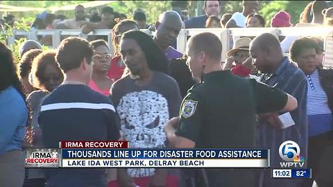 Delray Beach food assistance site brings thousands of people