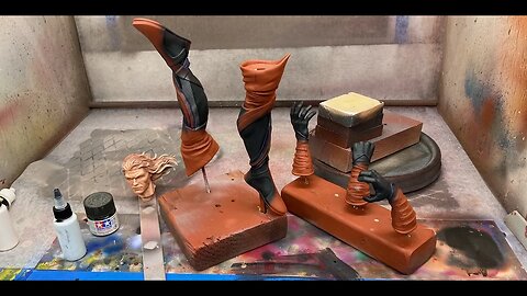 VinceVellCUSTOMS Live Stream -Painting Exodus