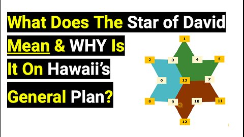 What Does The Star of David Mean & WHY Is It On Hawaii’s General Plan?