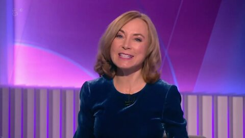 Sian Williams - Tight Velvet Dress