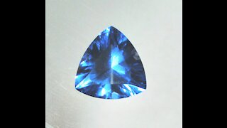 YAG Tanzanite Imitation Trillion