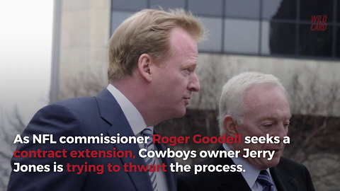 Dallas Cowboys Owner Jerry Jones 'On A Mission' To Get Rid Of Roger Goodell