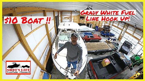 Grady White Fuel Line Hook Up! $10 Boat EPS 59