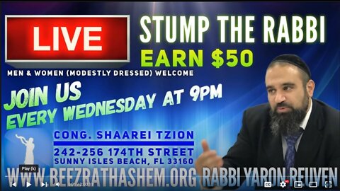 Rosh HaShana, Speaking To The Dead, Modesty, Religious Fanaticism - STUMP THE RABBI (22)