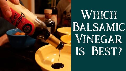 Balsamic Vinegar Review | Napa Valley vs. Thrive Market vs. Kitchen & Love