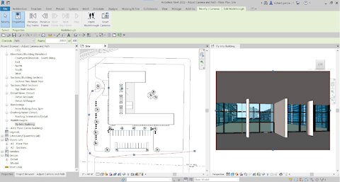 REVIT 2022 ARCHITECTURE LESSON 45: EDIT CAMERA VIEW AND WALKTHROUGH PATH